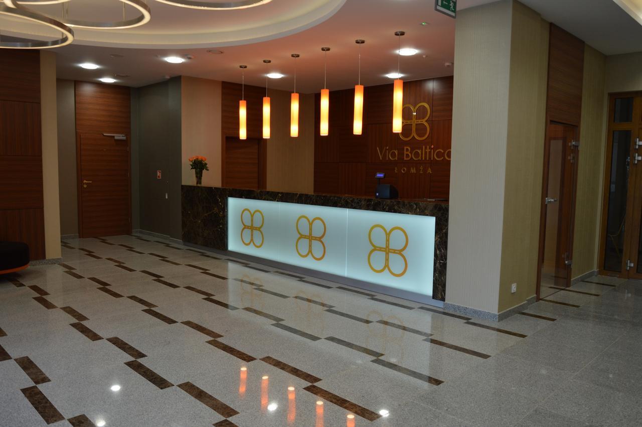 Hotel Via Baltica Lomza Bagian luar foto