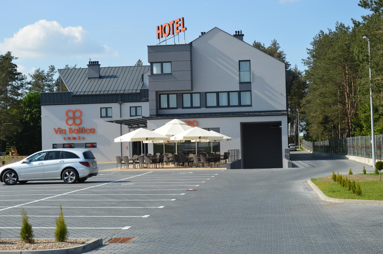 Hotel Via Baltica Lomza Bagian luar foto