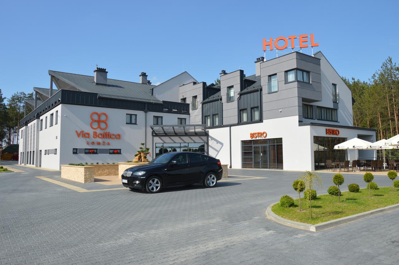 Hotel Via Baltica Lomza Bagian luar foto